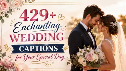 wedding captions with caption generator