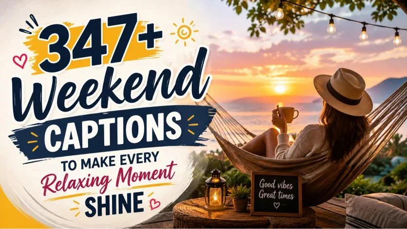 weekend captions with caption generators
