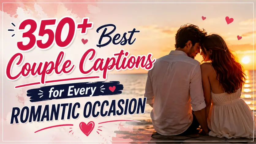 couple captions with caption generator