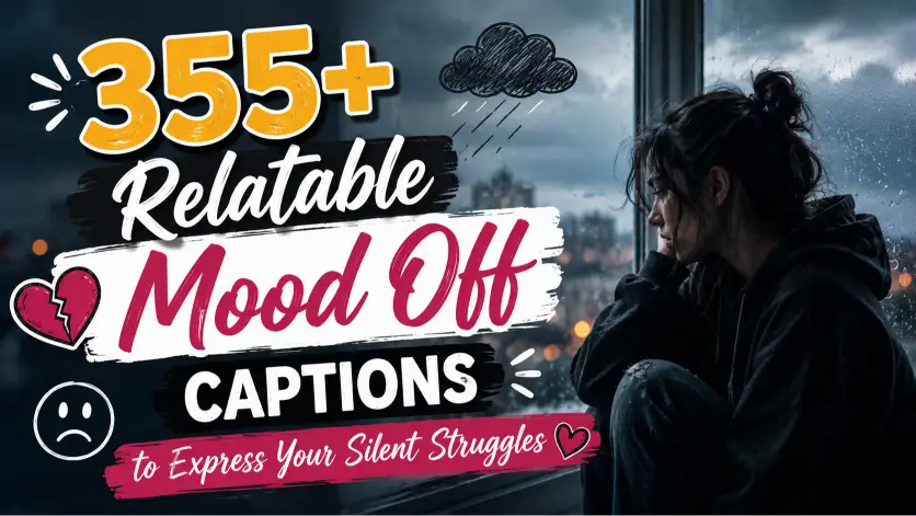 mood off captions with caption generator