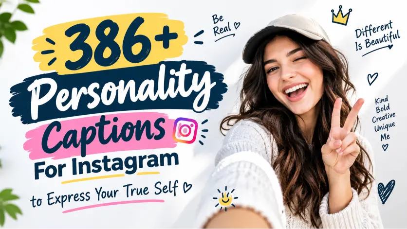 personality captions for instagram with caption generator